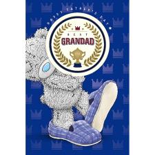 Best Grandad Me To You Bear Fathers Day Card With Beer Mat Image Preview